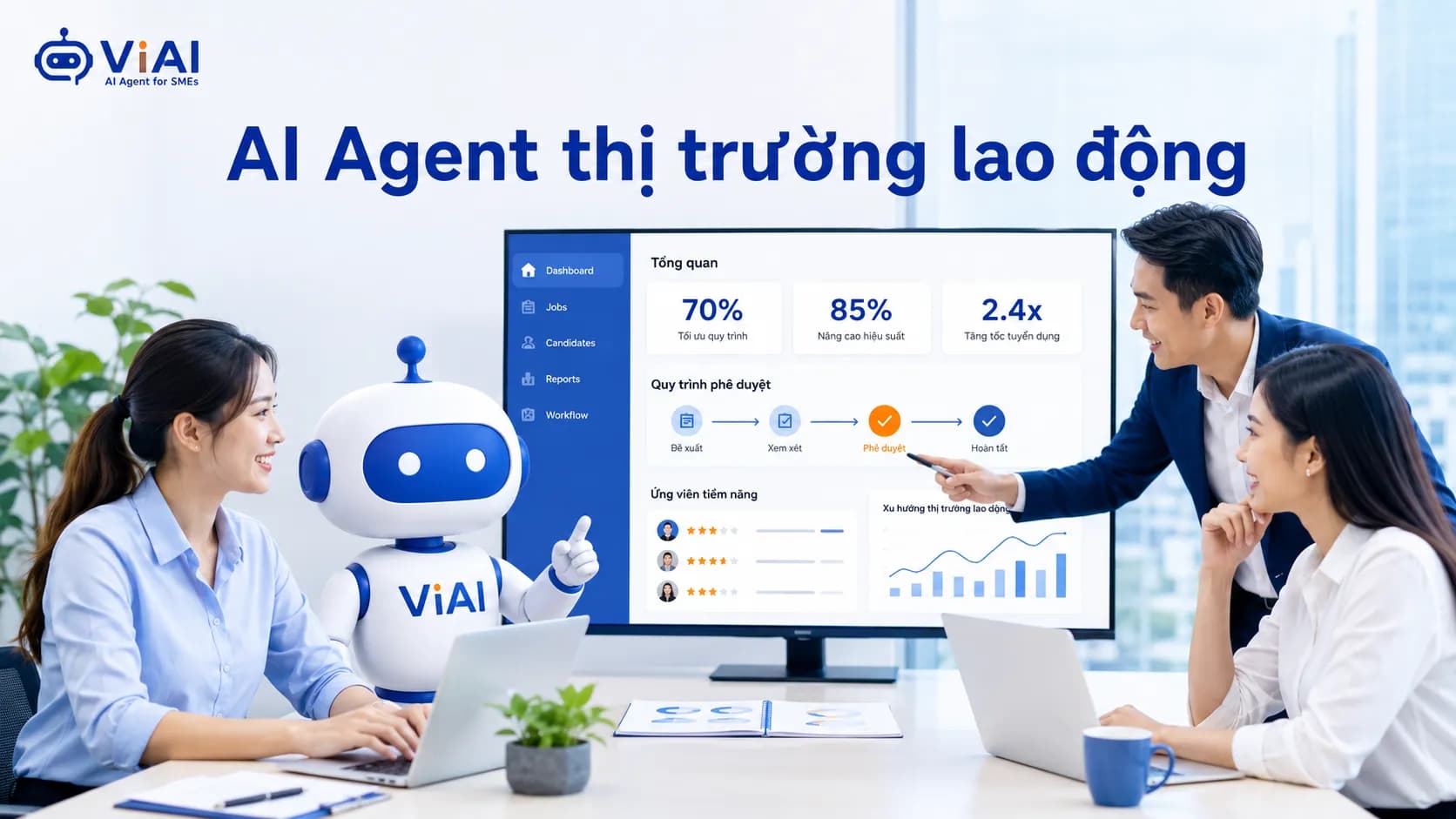 3 thay đổi lớn SME cần chuẩn bị AI Agent thị trường lao động