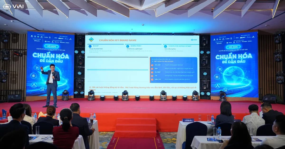ViAI với dấu ấn AI Agent tại Hội nghị Chuyển đổi số và TMĐT Việt Nam 2026