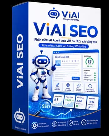 ViAI SEO - Phần mềm Ai Agent Auto viết bài SEO, Auto đăng web mascot