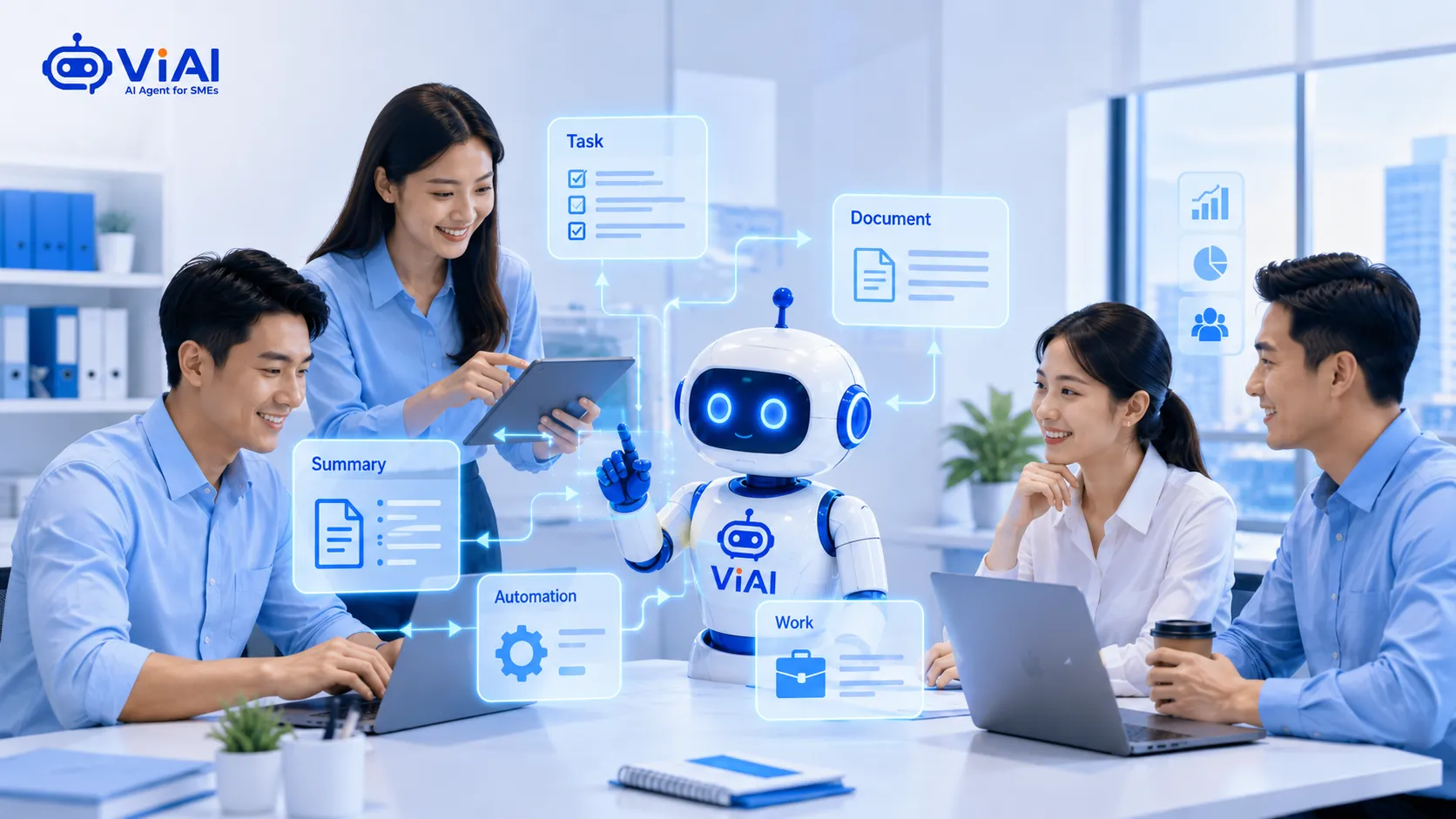 AI đang thay đổi cách con người làm việc