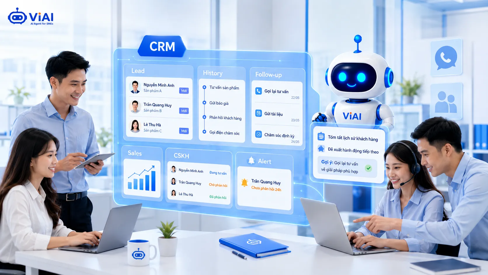 AI hỗ trợ công việc nhỏ hằng ngày