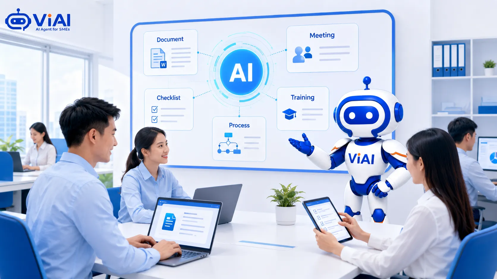 AI tạo sinh hỗ trợ vận hành nội bộ
