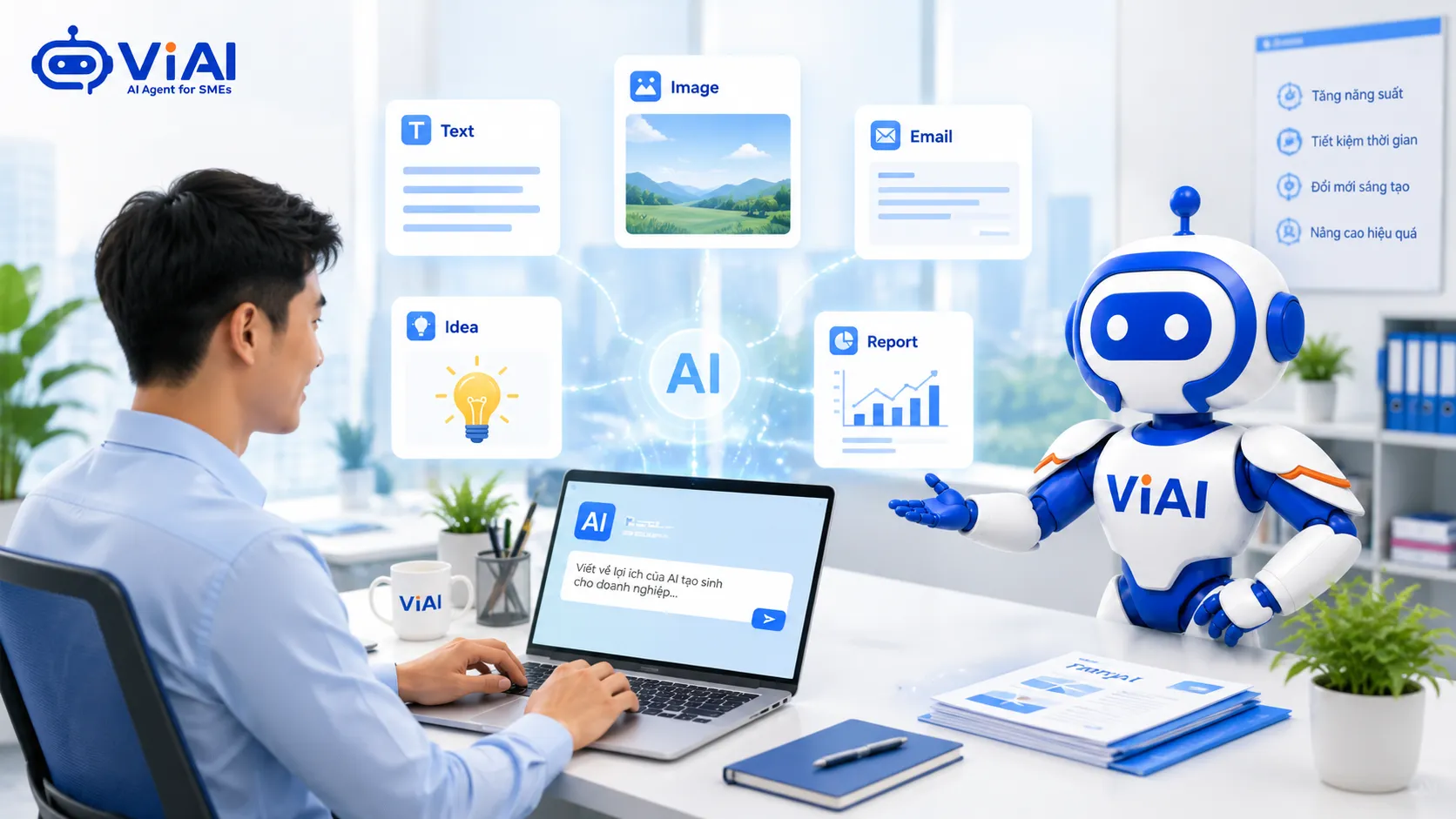 AI tạo sinh tạo nội dung mới