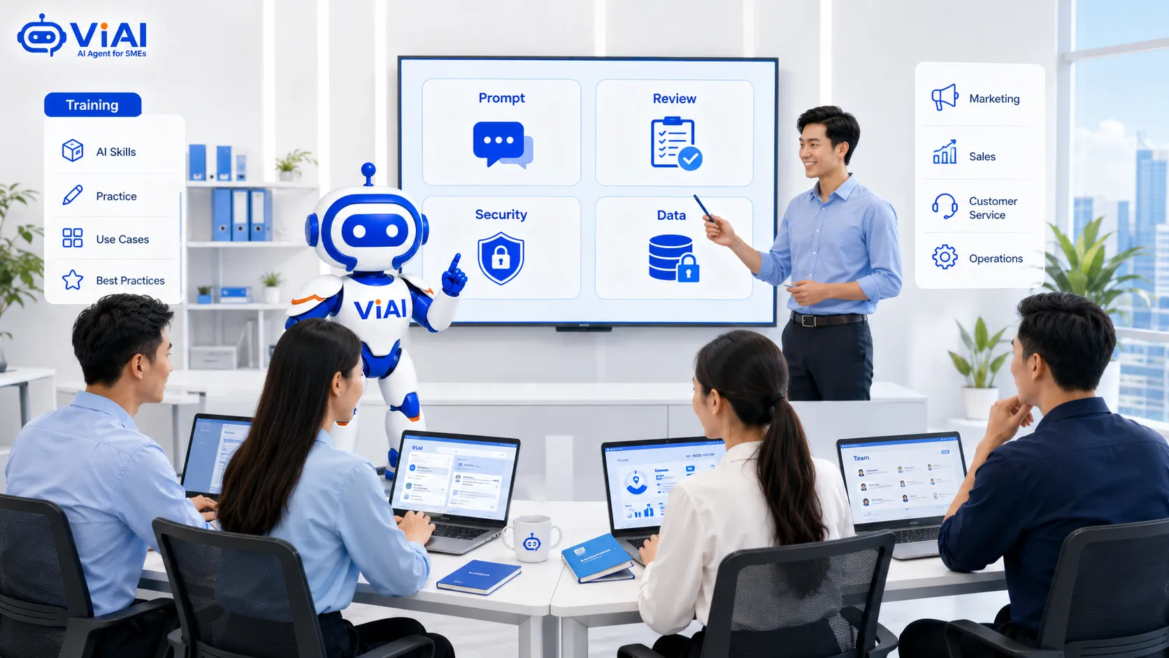 Đào tạo đội ngũ kỹ năng AI