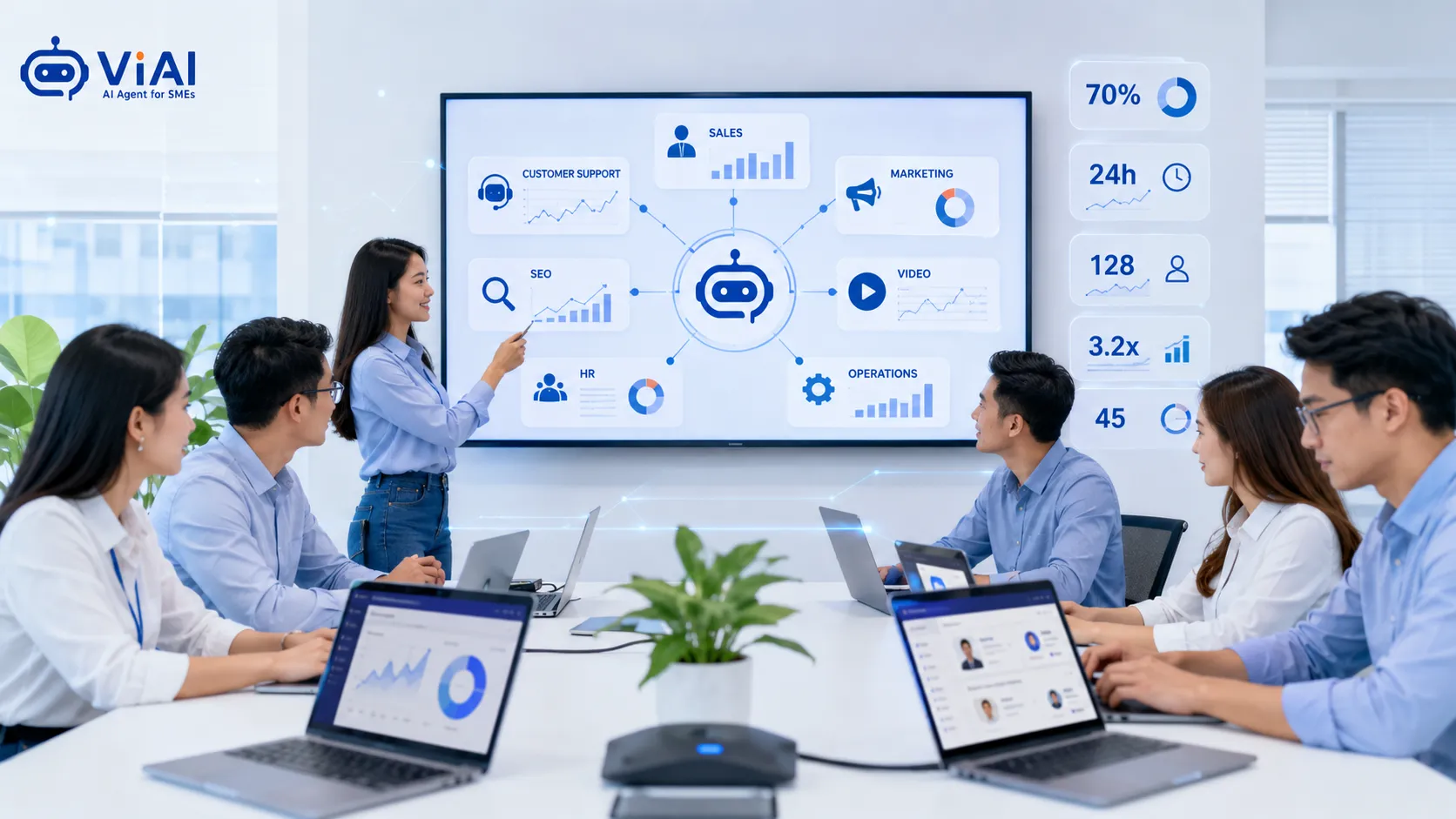 Nhiều AI Agent cho Doanh Nghiệp