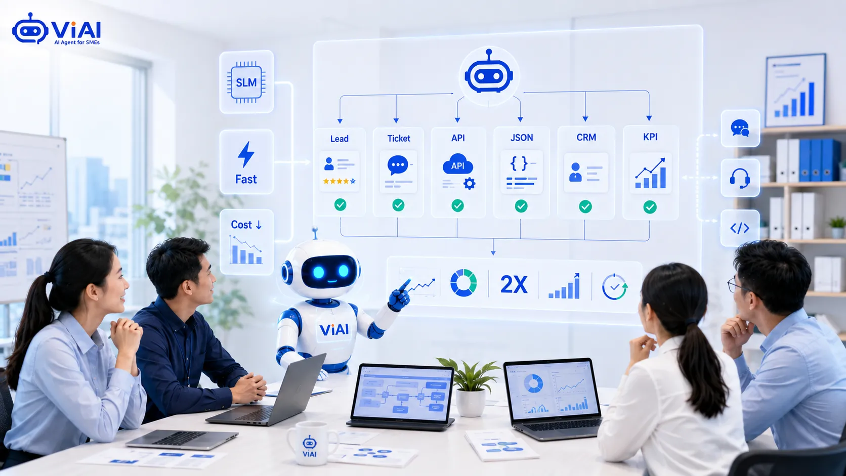 Vai trò con người thay đổi khi làm việc cùng AI